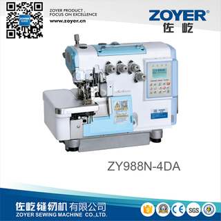 ZY988N-4DA Mecatrônica automática completa Mecatrônica de alta velocidade informatizou a máquina de costura